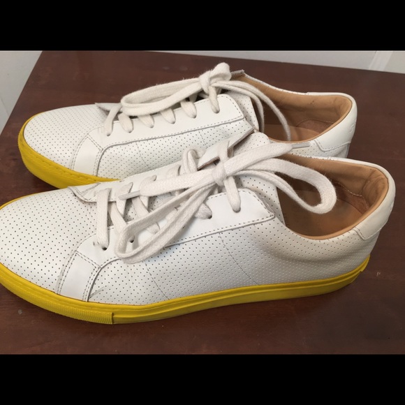 Great Brooklyn The Royals Perforated leather white/Meadowlark made in Italy - Picture 7 of 14